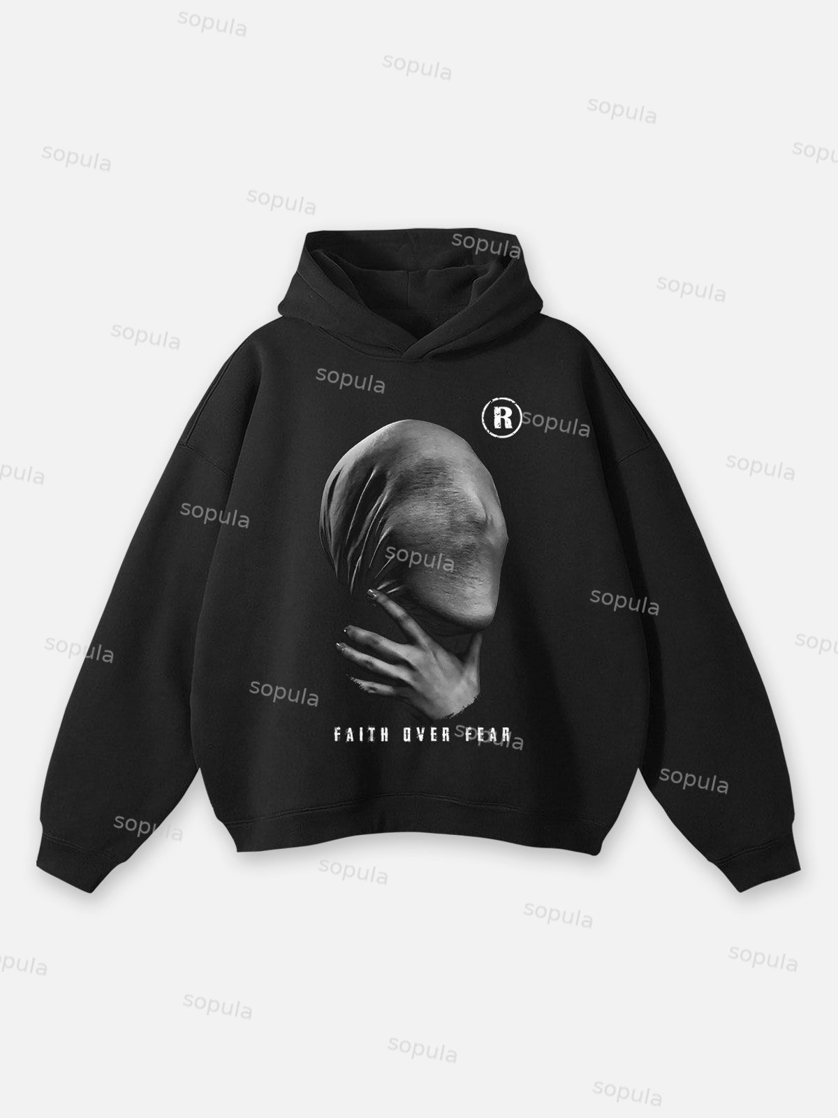 Sopula Y2k Vintage Mummy Monster Graphic Hoodie - SOPULA