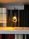 3D Printed Decorative Bookshelf Light Warm Glow & Easy Placement Reading Book Shelf Lights Fantasy Design & Versatile for Study Corner Home Library Decor
