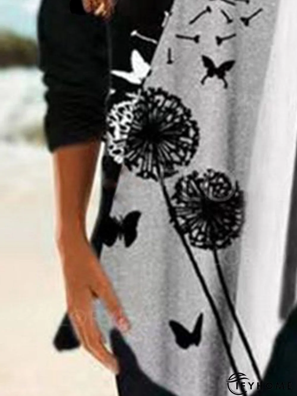 Vintage V Neck Shift Shirt & Top | IFYHOME