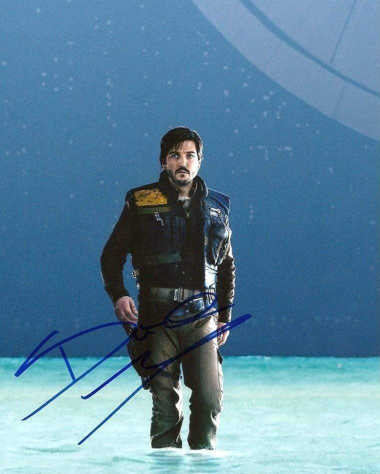 Diego Luna ACTOR STAR WARS ROGUE ONE autograph, In-Person signed Photo Poster painting