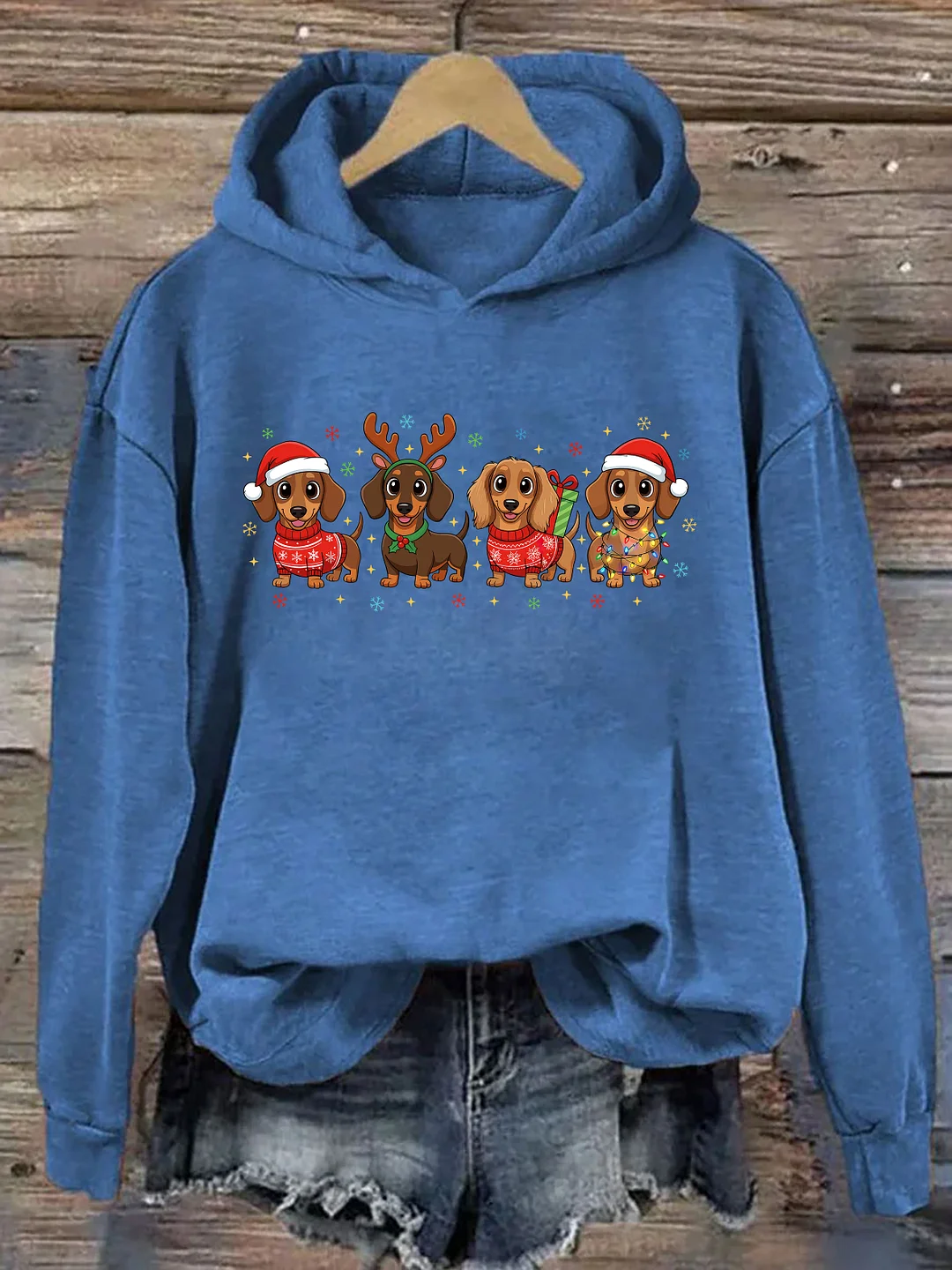 Christmas Dachshund Hoodie