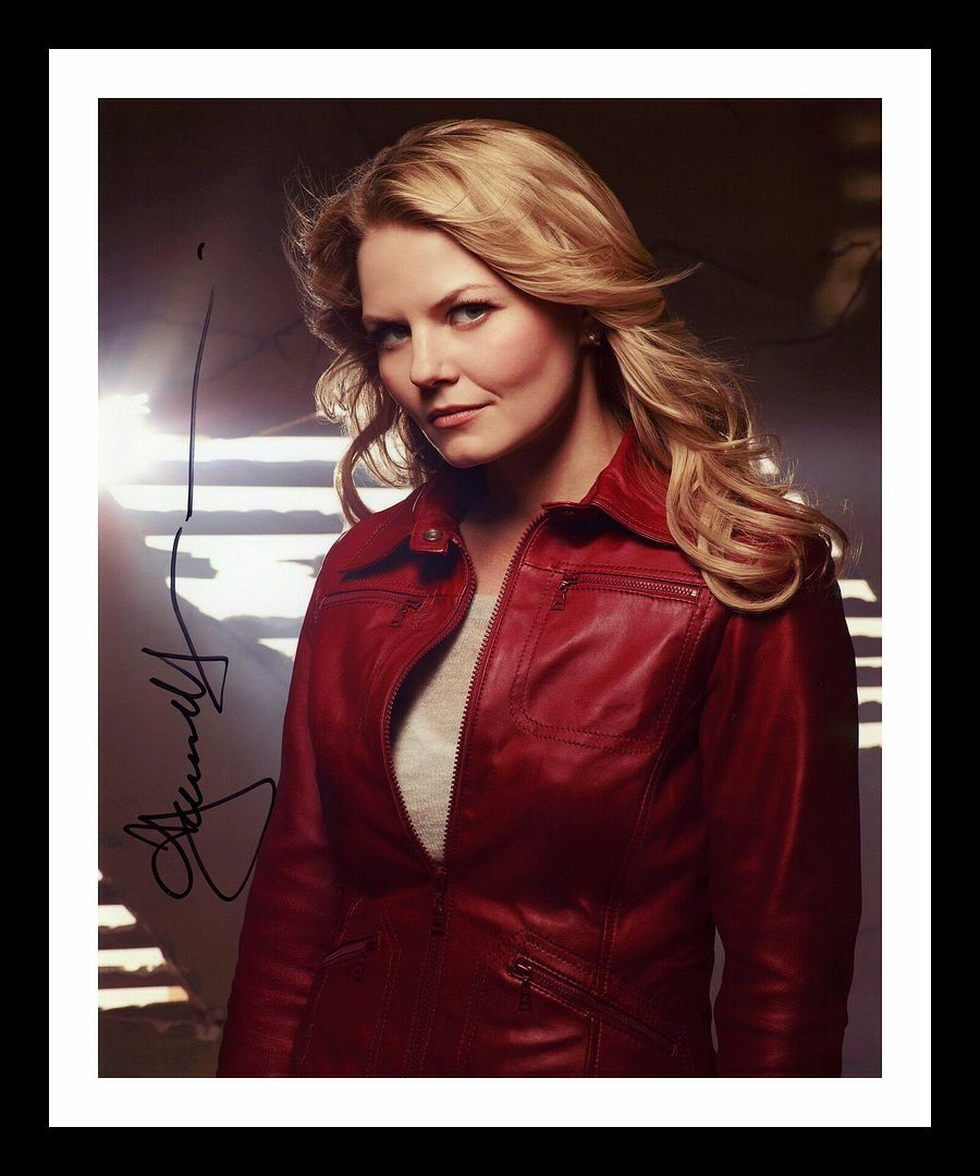 Jennifer Morrison - Once Upon a Time Signed & Framed Photo Poster painting 1