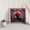 Spider Man Wall - 11CT Stamped Cross Stitch 50*45cm