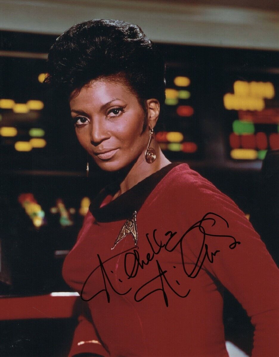 Nichelle Nichols Signed Autographed 11X14 Photo Poster painting Star Trek Uhara PSA Y24647