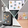 12PCS DIY Diamond Art Refrigerator Sticker Kits for Home Decor (Fairy)