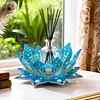 DIY Lotus Flower Diamond Painting Candle Holder Acrylic Three-Dimensional Aromatherapy Rack Home Decor Gift