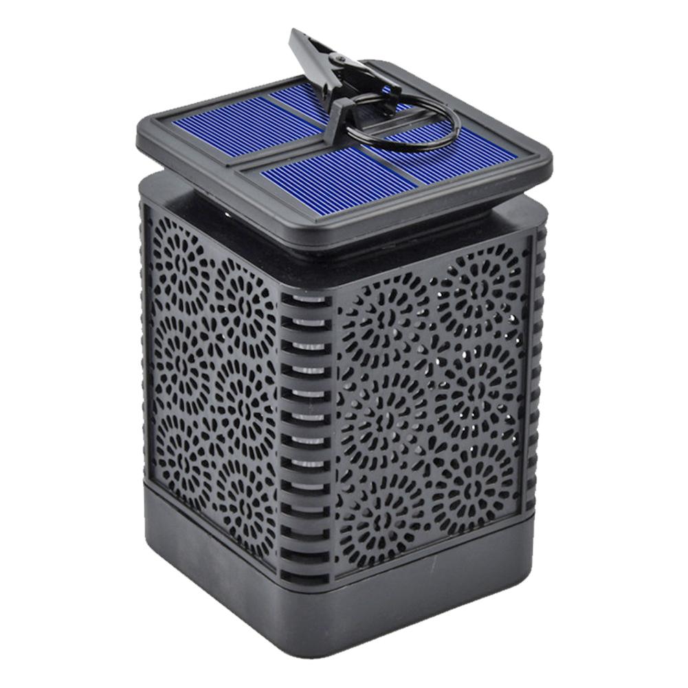 

Retro Solar LED Flame Light Flower Pattern Waterproof for Outdoor Clip Lamp, 501 Original