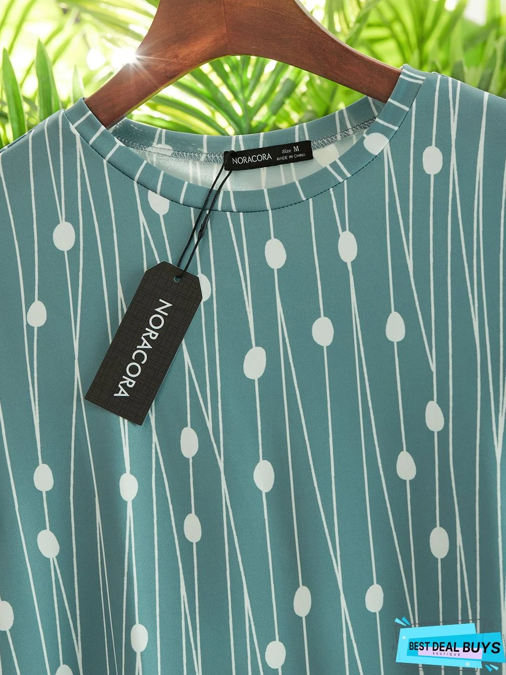 Women's Casual Holiday Weekend Floral Painting T shirt Tee polka dots Short Sleeve Print Geometric Round Neck Basic Top