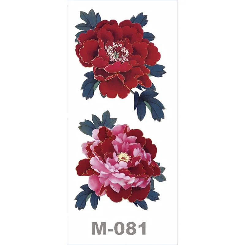 SDRAWING Temporary Tattoo Stickers Butterfly Flower Eagle Scorpion Men And Women Small Size Art Tattoo Neck Hip Arm Chest