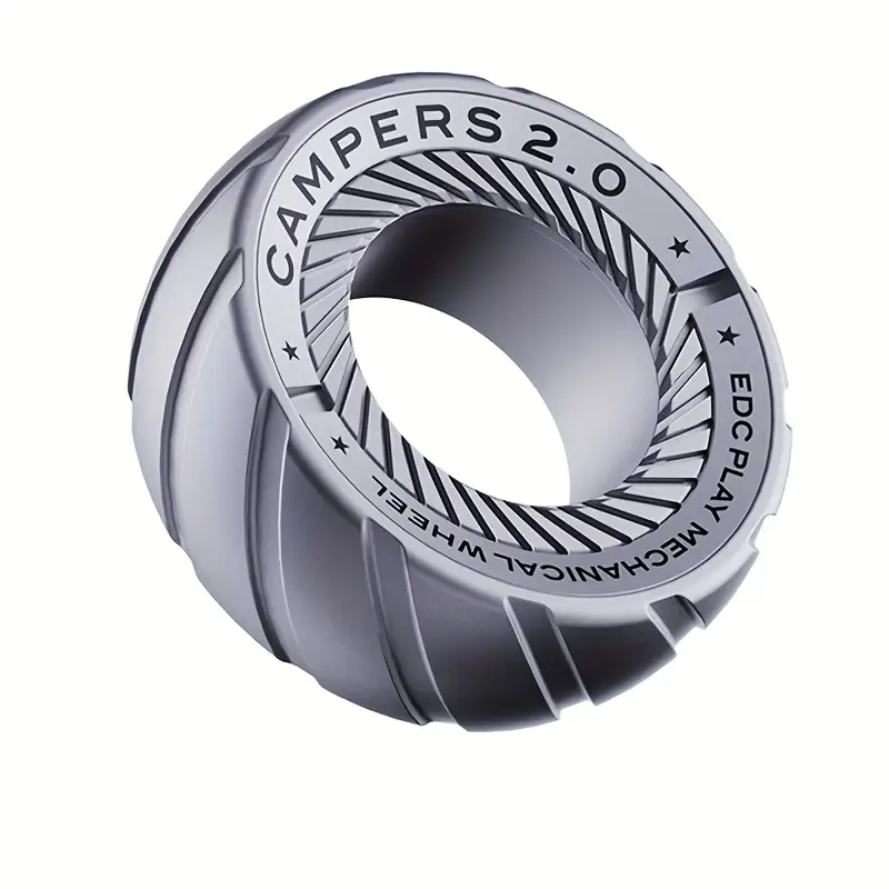 All Stainless Steel Magnetic Ring Toys｜Customizable Magnets EDC Stress Relief Tools 