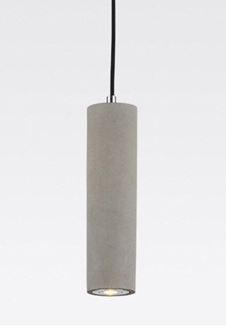 Nordic Cement  Single Head Pendant Lights Personality Creative Nightstand Bedroom Head Industrial Wind Cement Decorative Lamp