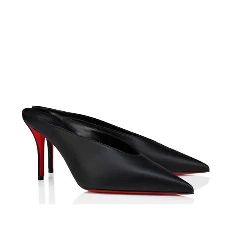 95mm Pointed Toe High Heel Red Bottoms Pumps Prom Shoes Sandals VOCOSI VOCOSI