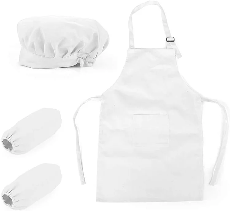 apron, hat & sleeve (3-13 years)