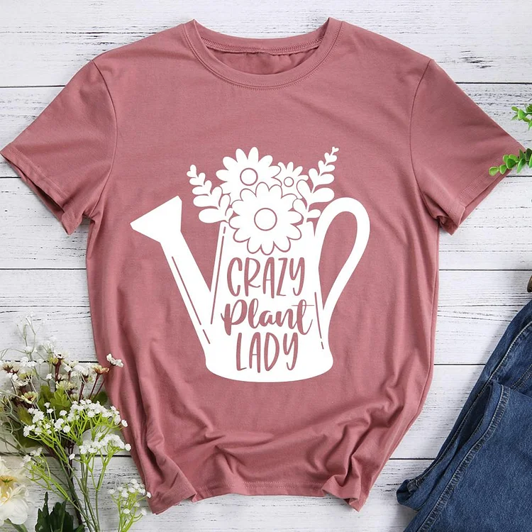PSL Crazy plant lady Hiking Tees -011191