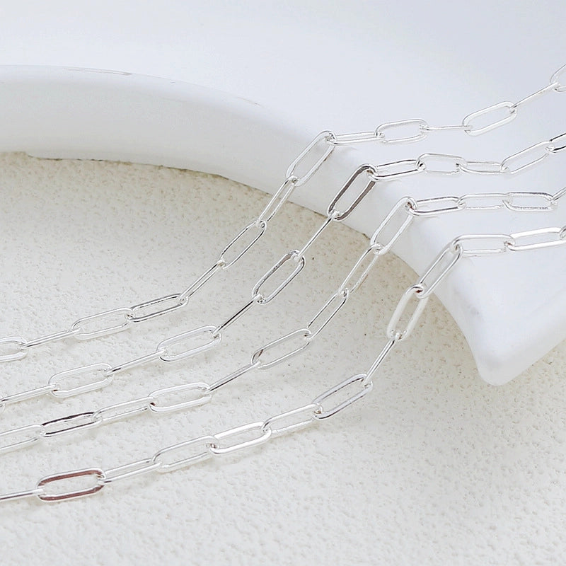 1 Piece Copper 14K Gold Plated Solid Color Chain