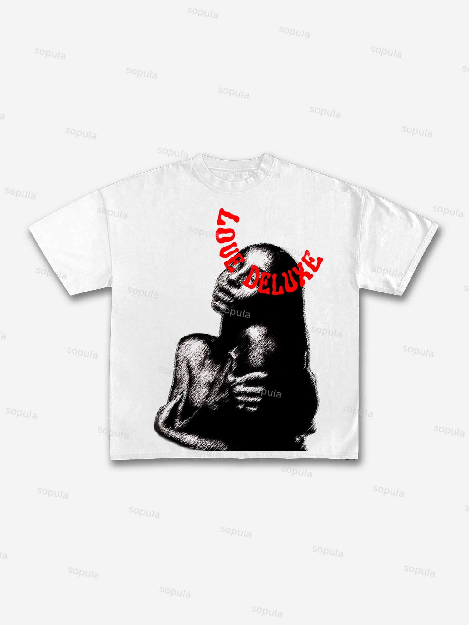 Sade Adu Print Cotton T-shirt - Sopula｜Premium Graphic Tees & Graphic Clothing