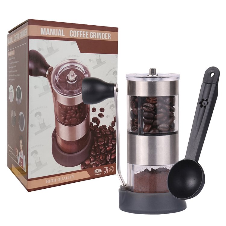 9SHOME Manual Coffee Grinder, Hand 