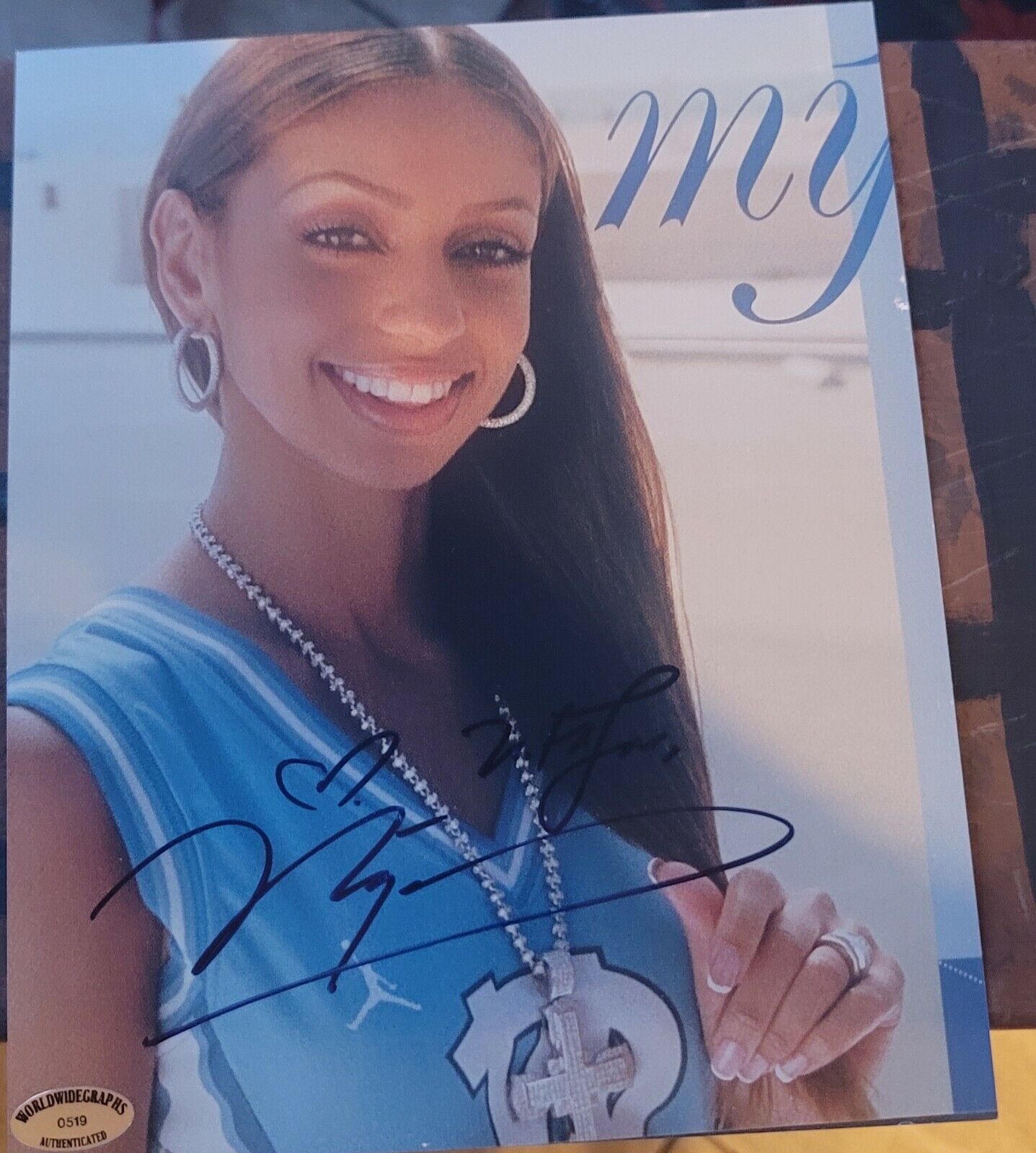 Mya Harrison authentic signed 8x10 Photo Poster painting COA