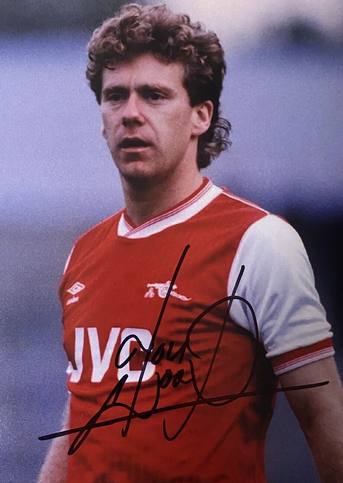 Tony Woodcock Genuine Hand Signed Arsenal 6X4 Photo Poster painting