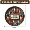 Outdoor Fishing Double Sided - 5D DIY Pendant