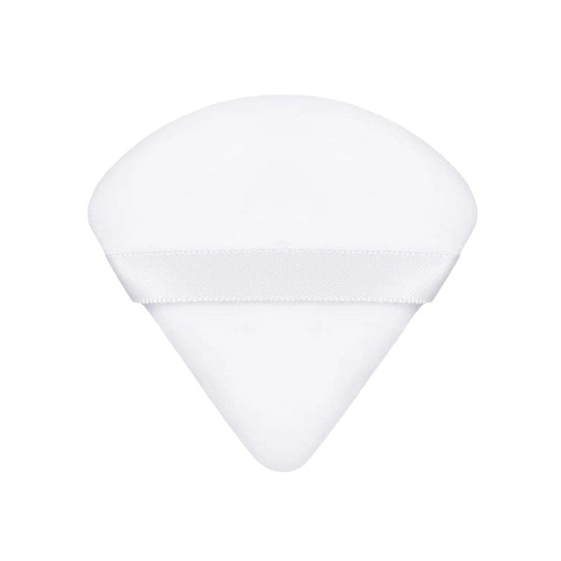 Triangle Flocking Double-sided Powder Puff Makeup Puff Air Cushion Honey Powder Finishing Sponge Super Soft Crystal Velvet Fan-shaped Powder Puff