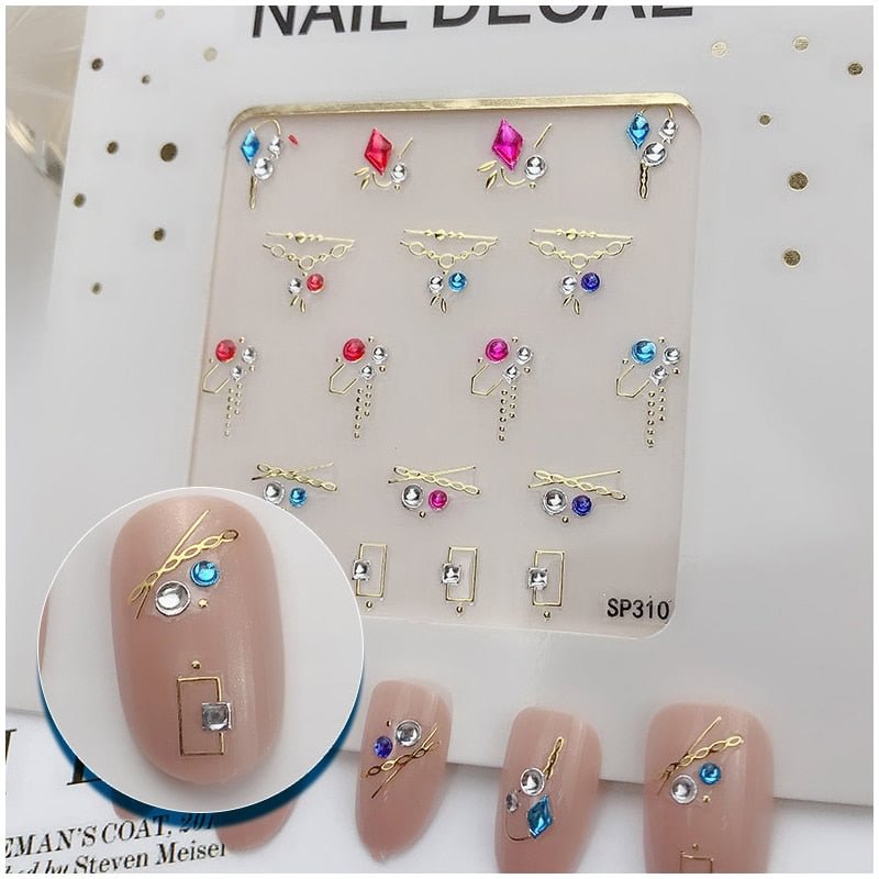 (1Pcs/Sell)Super Bright Round Ultrathin Sequins Colorful Nail Art Glitter Tips  3D girl Nail Decoration Manicure DIY Accessorie