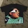 Hip-hop street rap star trendy T-shirt