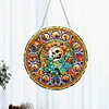 DIY Special Shaped Diamond Art Painting Acrylic Hanging Kit (Halloween Skull 1)