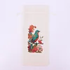 5D DIY Special Shaped Drill Diamond Painting Wine Bottle Bags Covers Kit(Butterfly Flower)