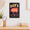 Dad's BBQ - Metal Tin Signs(8*12Inch/12*16Inch) - Bar