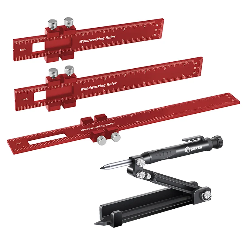 SAKER® Woodworking Ruler