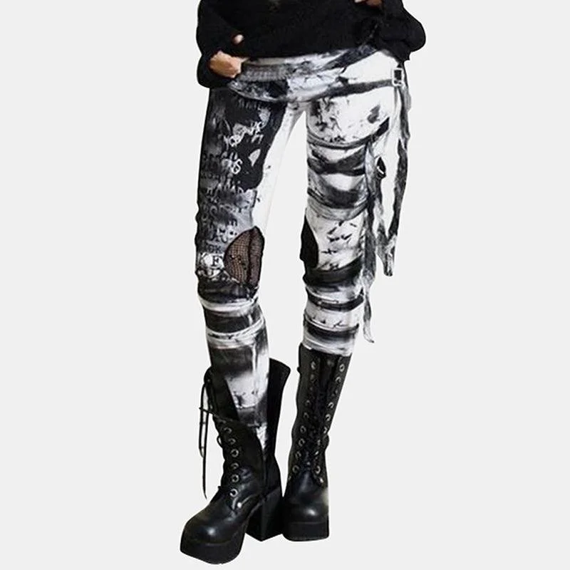 Punk Ripped Street Leggings