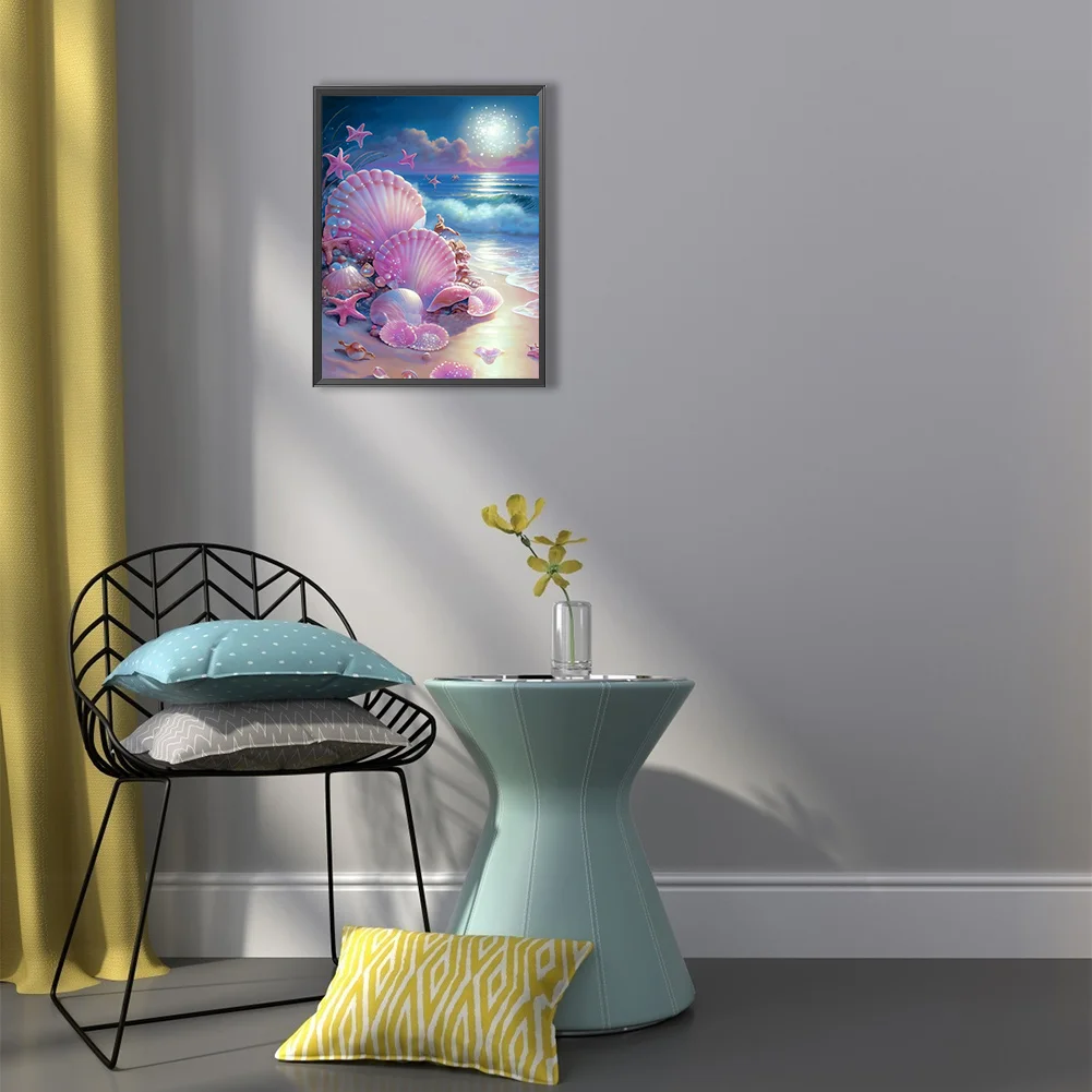 Diamond Painting - Full Round Drill - Beach(30*40cm)