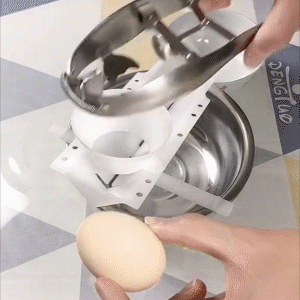 One Handed Egg Cracker Tool, Best Egg Cracker Egg Yolk Separator – Kitchen  Groups