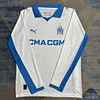 2025/2026 Long Sleeve Marseille Home Football Shirt 1:1 Thai Quality