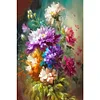 Diamond Painting-DIY Full Round Drill Flowers(40*60 CM)