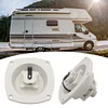RV Camper Water Fill Inlet with Pressure Regulator for Caravan RV (White)