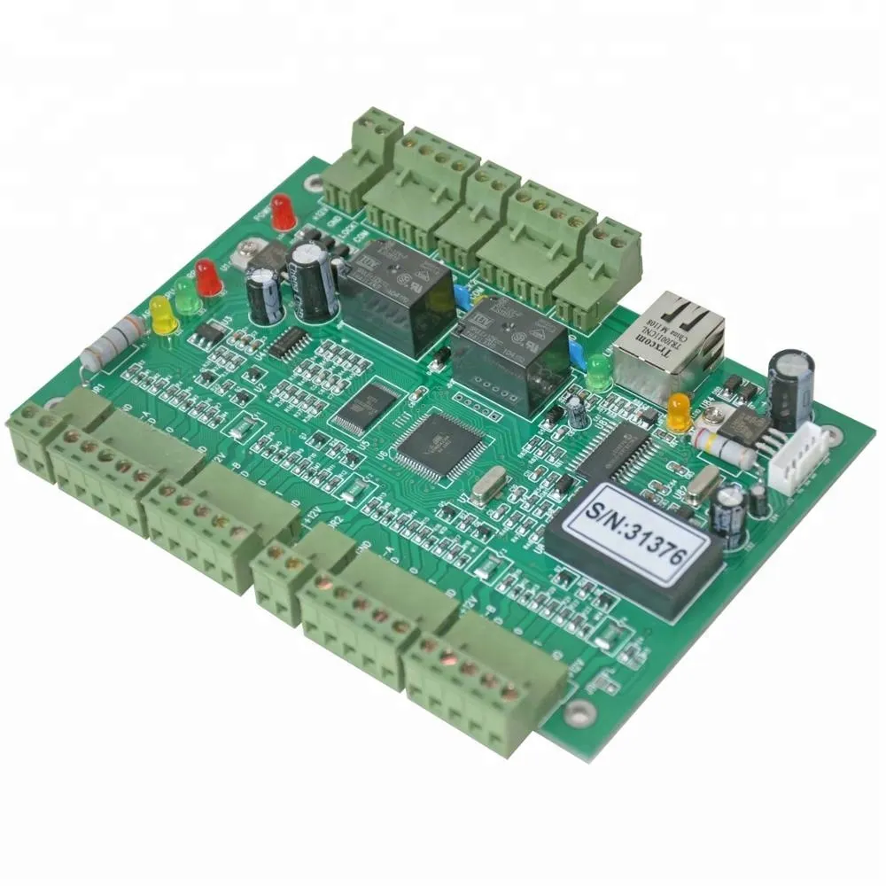 TCP/IP Two door fingerprint key card access control