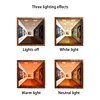 3D Naked Eye Vision Night Light Wall Lamp Living Room Home Creative Light Luxury Wooden Punch-Free Wall Hanging Advanced Atmosphere Lamp