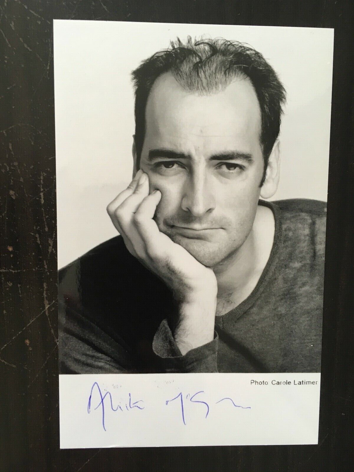 ALISTAIR McGOWAN - IMPERSONATOR & COMEDY ENTERTAINER - SUPERB SIGNED Photo Poster paintingGRAPH