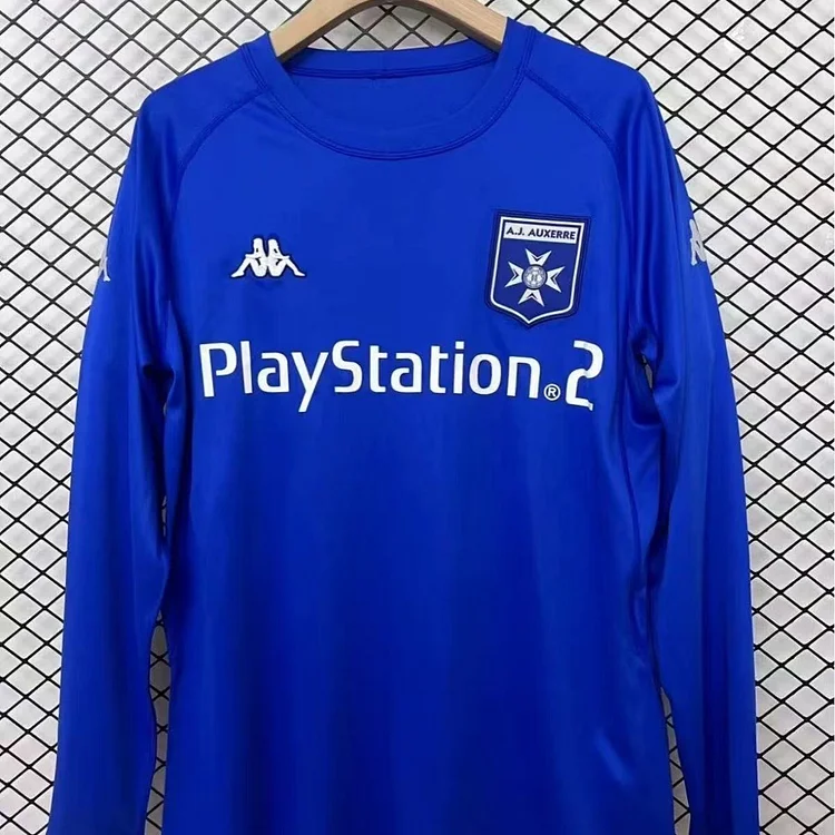 03-04 Auxerre Retro Away Football Jersey