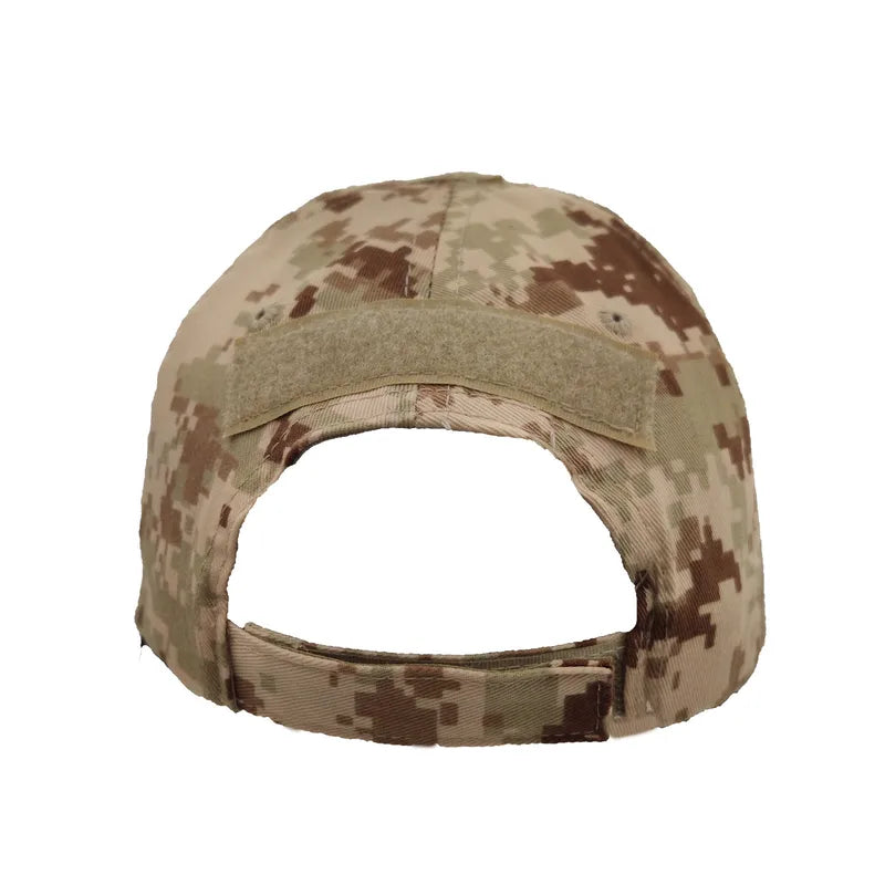 Camouflage Pattern Outdoor Baseball Cap Men’s And Women’s Tactical Camouflage Hat Special Forces Camouflage Cap Personalized Cap