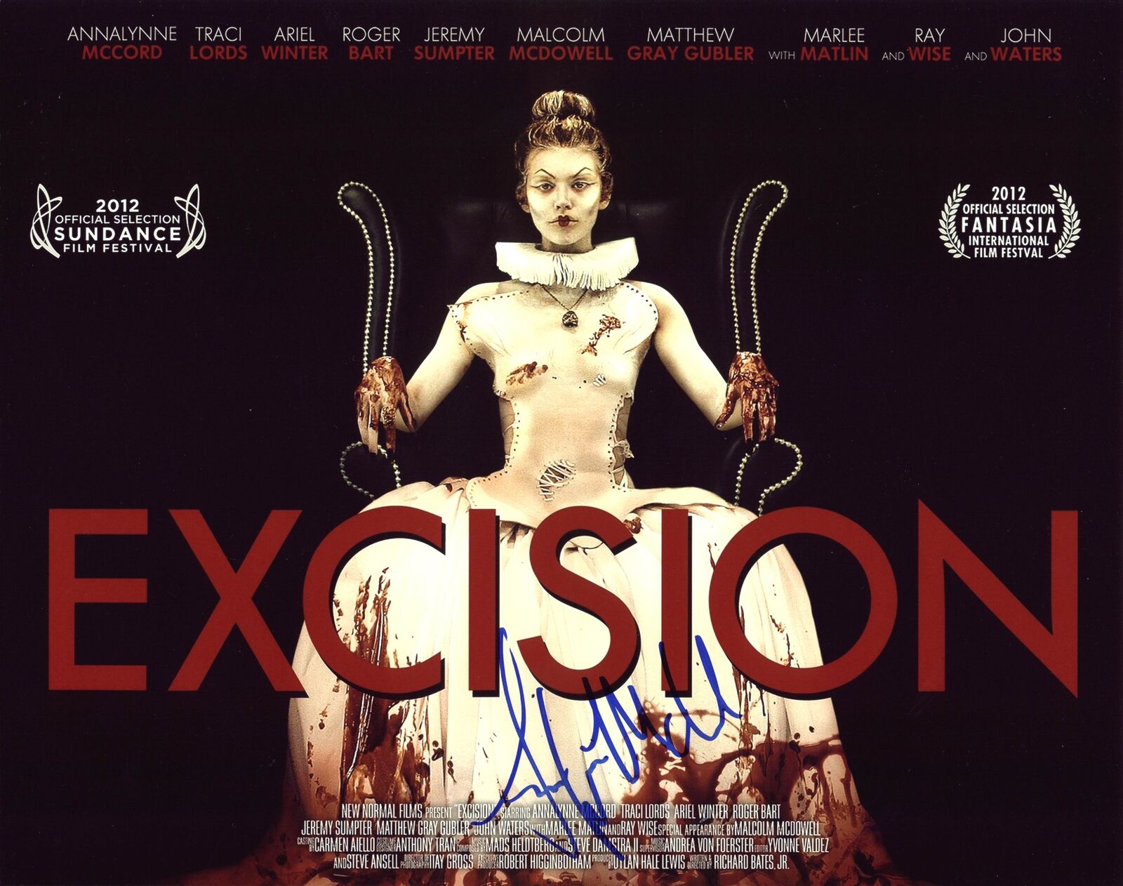 AnnaLynne McCord Excision Authentic Signed 11X14 Photo Poster painting PSA/DNA #V22425