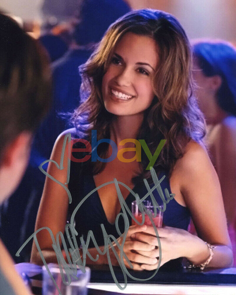 Sexy Torrey DeVitto Signed 8X10 Color Photo Poster painting reprint