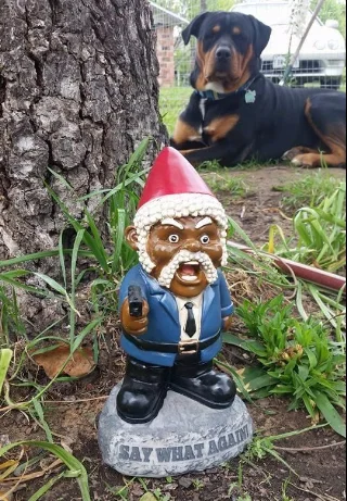 Samuel l Jackson Garden Gnomes