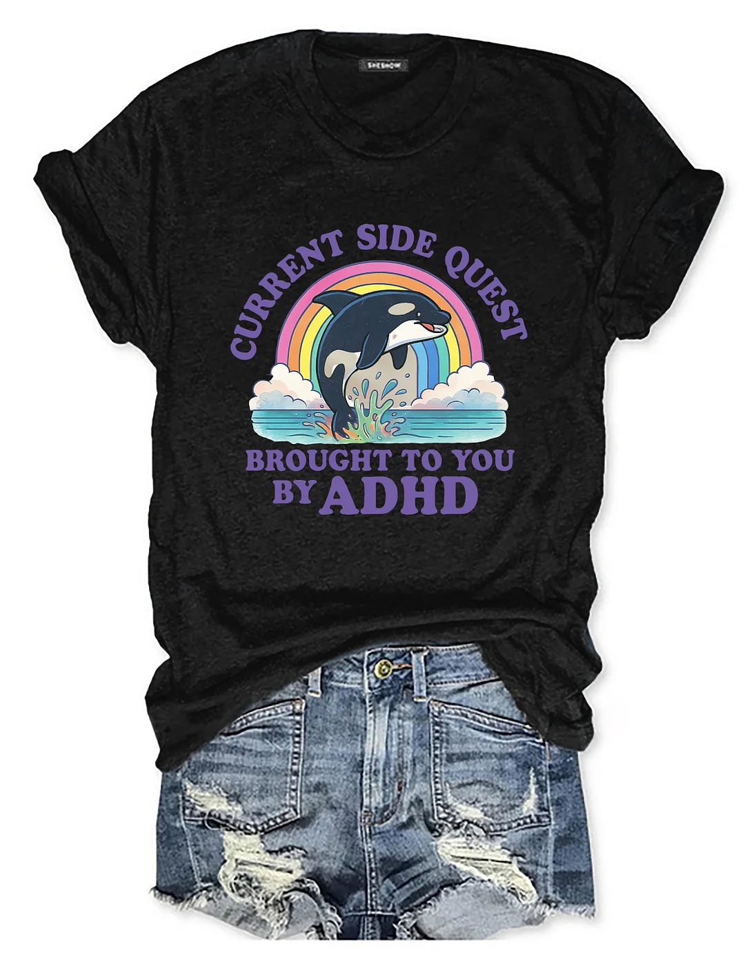 Funny ADHD T-shirt