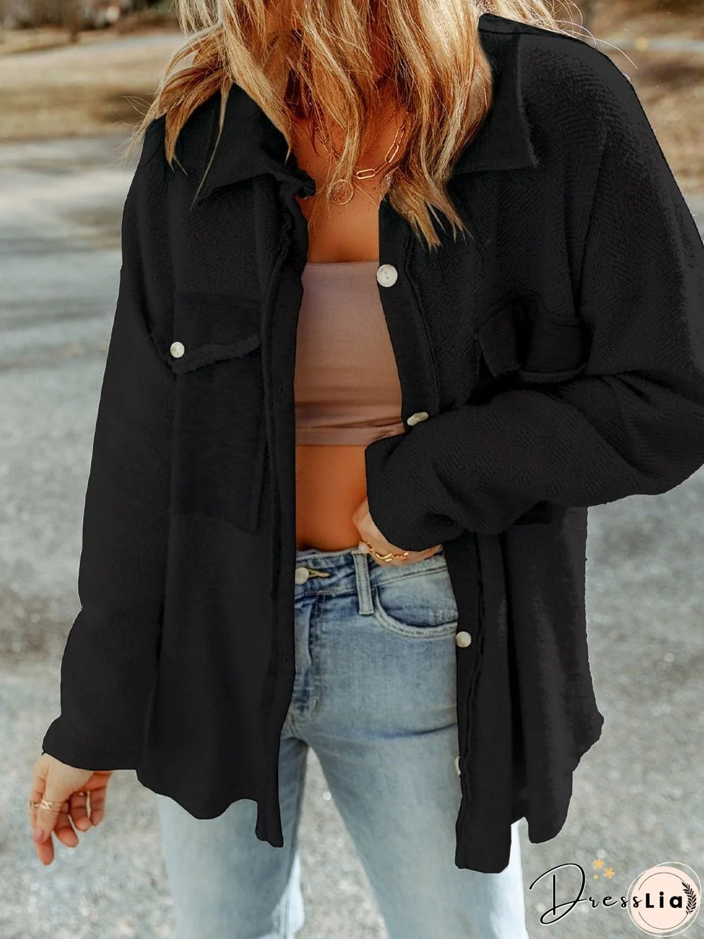 Black Long Sleeve Jacket