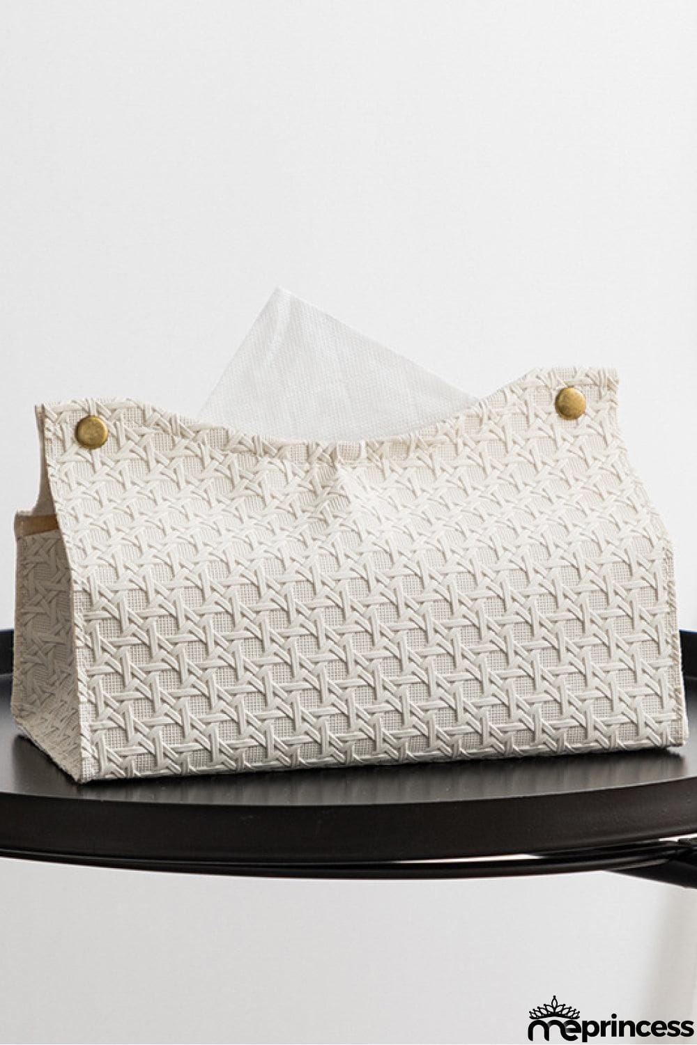 2-Pack Woven Tissue Box Covers