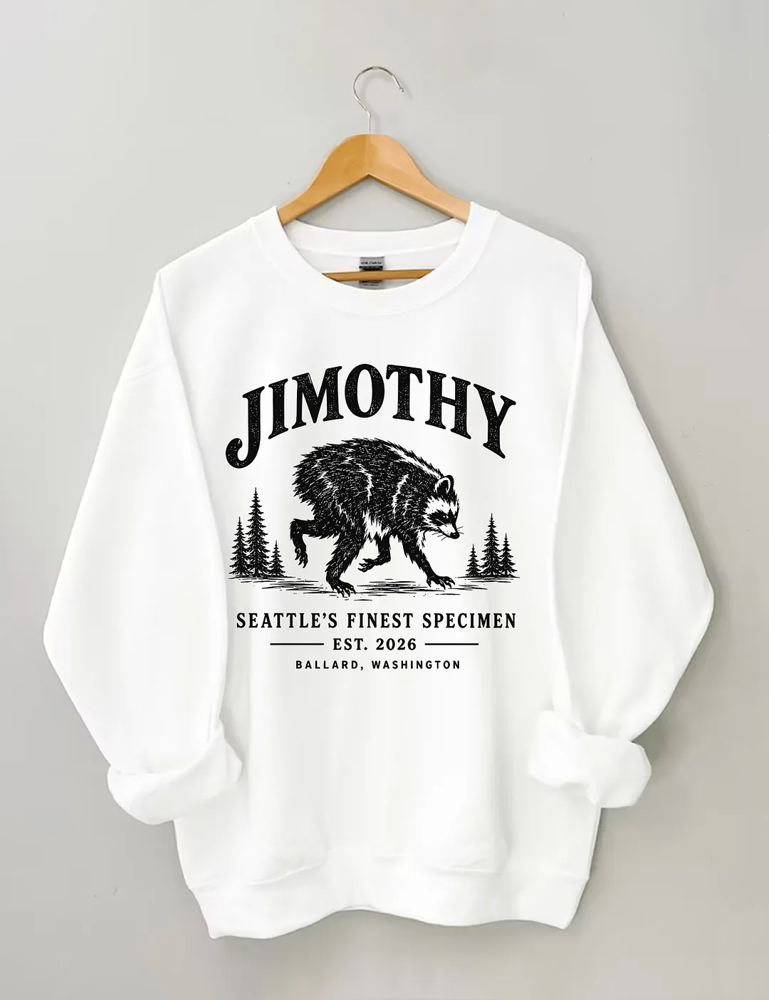 Jimothy Viral Raccoon Sweatshirt