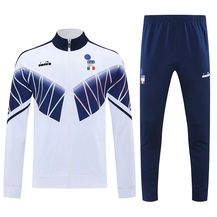 25/26 Italy White Jacket Training Jersey